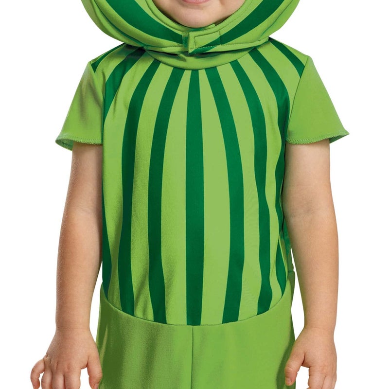 Disguise Cocomelon Costume for Kids, Official Cocomelon Costume Watermelon Headpiece, Toddler Size Small (2T) - Image 3